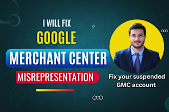 fix google merchant center misrepresentation and suspension