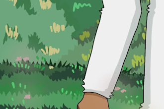 create 2d character animation, animated social media reels