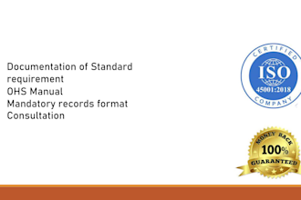 create your iso 45001  health and safety documentation