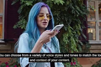 transform your article into an engaging video with pro voice over