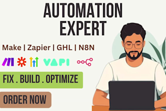 fix make com automation make com scenario zapier gohighlevel vapi ai n8n