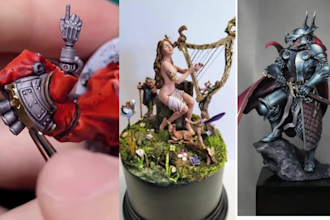 sculpt 3d print and paint your miniatures and warhammer 40k to the best standard