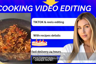 bring your recipe to life with a tiktok, reels, or youtube shorts video