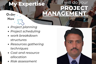 do project management assignments and tasks