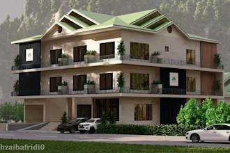design exterior models and commercial architectural renders
