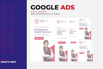 create amazing static web banner with best effort