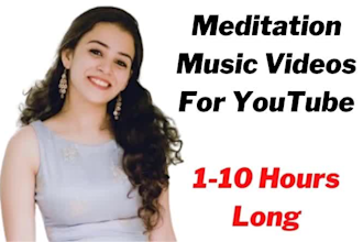 create HD relaxing meditation rain nature videos for youtube