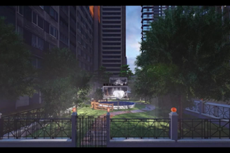 design house exterior model, 3d rendering