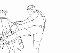 create webtoon or storytime 2d comic animation for your youtube or script