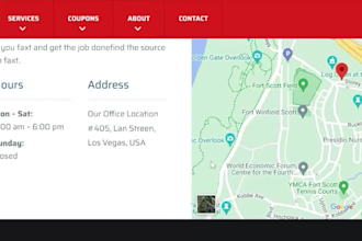 design a responsive custom car tire, auto repair website