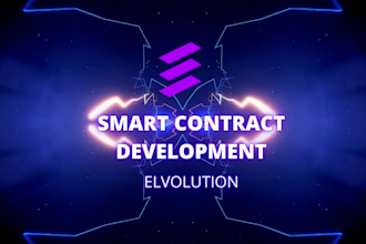 create solidity smart contract on all blockchain