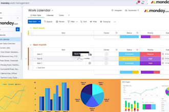 set up your monday com zoho CRM project management accounts