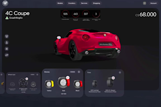 create 3d product car configurator interactive website with threejs webgl opengl