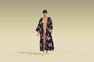 make 3d clothing mockup, clo3d, marvelous designer