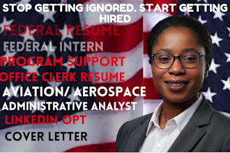 craft ats federal resume, program support, aviation, operation manager, CV