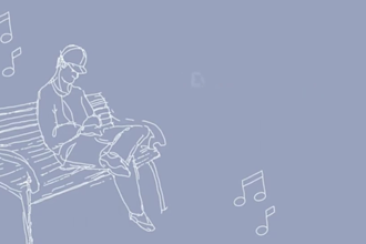 create a classical hand drawn animated lyric music video