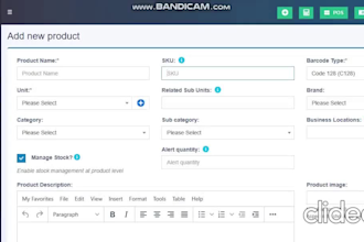 provide advanced inventory management system crm hr pos system erp system
