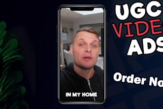 create ugc ads as your spokesperson for tiktok, youtube, instagram and facebook
