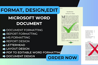 upload, edit, format microsoft word document, document,book upload, kindle cover