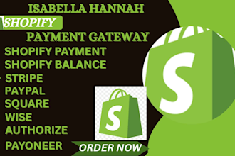 activate shopify payment and shopify balance