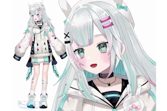 rig live2d vtuber model 2d vtuber model 3d vtuber commission