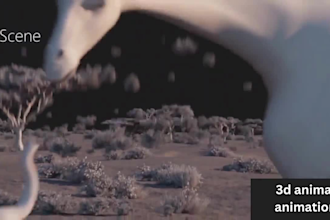 do realistic 3d animal animation, cgi, 3d animal model, 3d animal animation, vfx