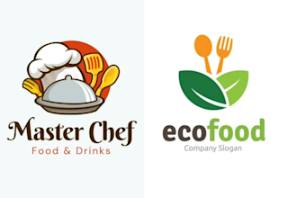 design food and restaurant logo for your business