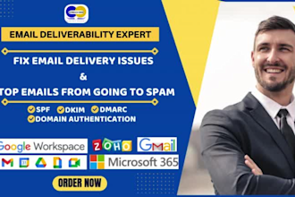 fix emails going to spam and improve email deliverability