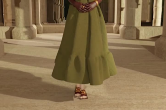 render hyper realistic 3d fashion animation garment animation clothing animation