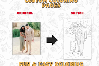 turn your favorite photo into a beautiful custom sketch