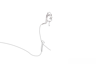 create 2d line art, line art animation, hand drawn video base on your script