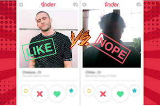 write your tinder bio and select your profile photos