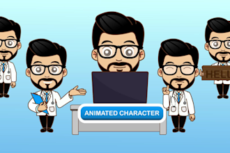 create animated GIF or character stickers and emoji