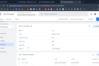 setup fix google analytics 4, tag manager, facebook pixel, gads conversion track