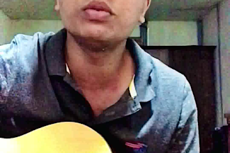 surprise you happy birthday with my classical guitar within 24 hours