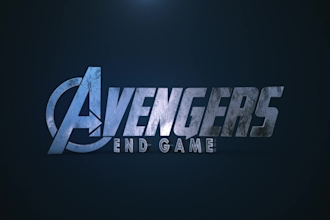 create unique 3d cinematic logo animation