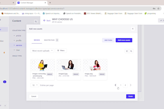build a web app with react js and strapi