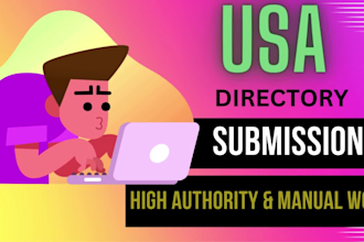 50 USA local citation and directory submission for local SEO