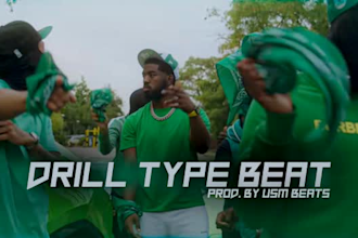make a UK, jersey drill, grime drill beat high quality industry