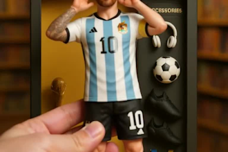 turn your photo into ai based action figure box art style