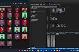 draw and generate 1k, 5k and 10k nft art collections with metadata