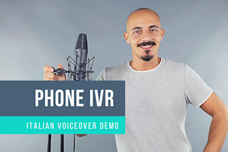 record an italian voicemail or phone message