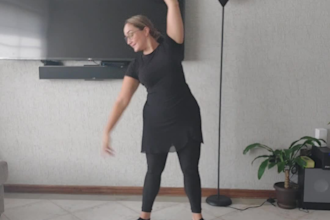 teach a ballet fitness class