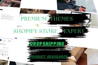 design a shopify ecommerce website for clothing and print on demand