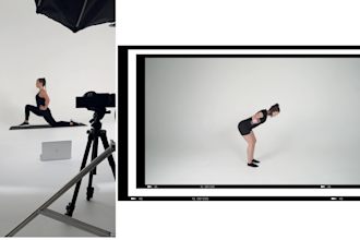 be your online trainer and fitness model for promo videos