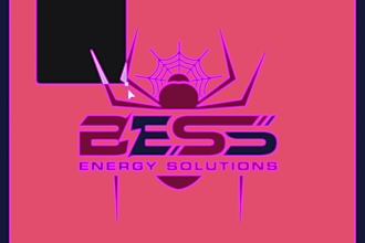 design super modern energy logo with express delivery