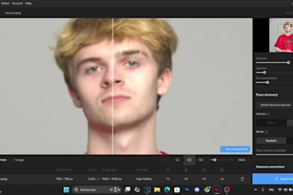 enhance, improve, upscale photos in high resolution