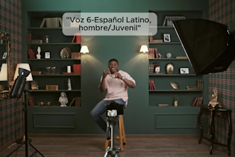 create a professional elevenlabs spanish ai voice over for youtube or ads