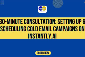 guide you on setting up and scheduling cold email in instantly ai