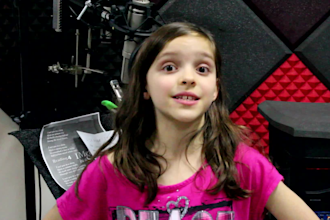 record a voiceover for your book, character, or radio spot